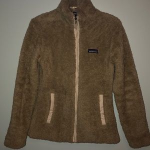 Women’s Patagonia size small fur zip-up